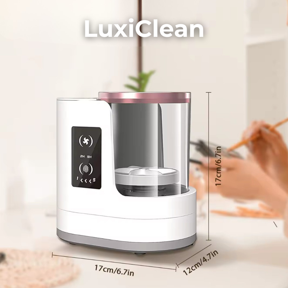 LuxiClean- Der Revolutionäre 3-in-1 Pinselreiniger