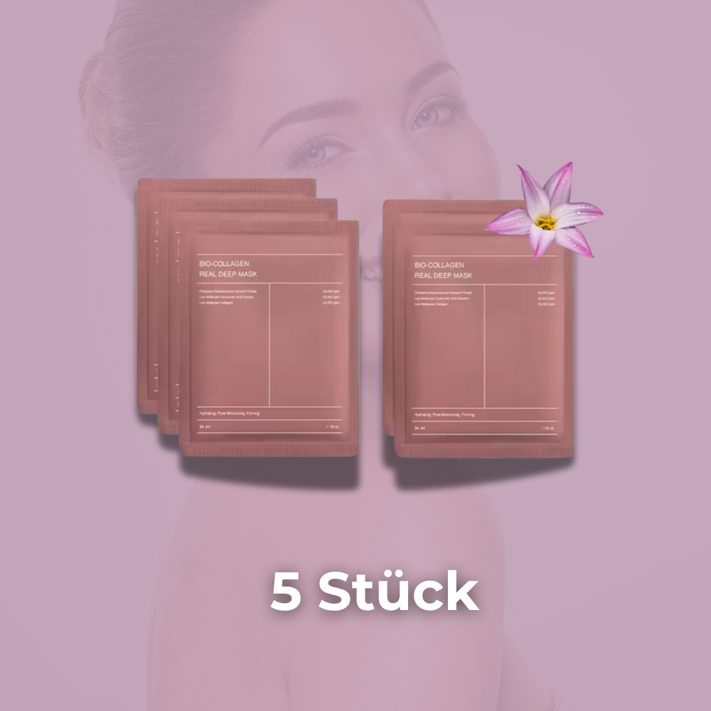 PureGlow Mask- Bio Collagen für eine glatte, jugendliche Haut!