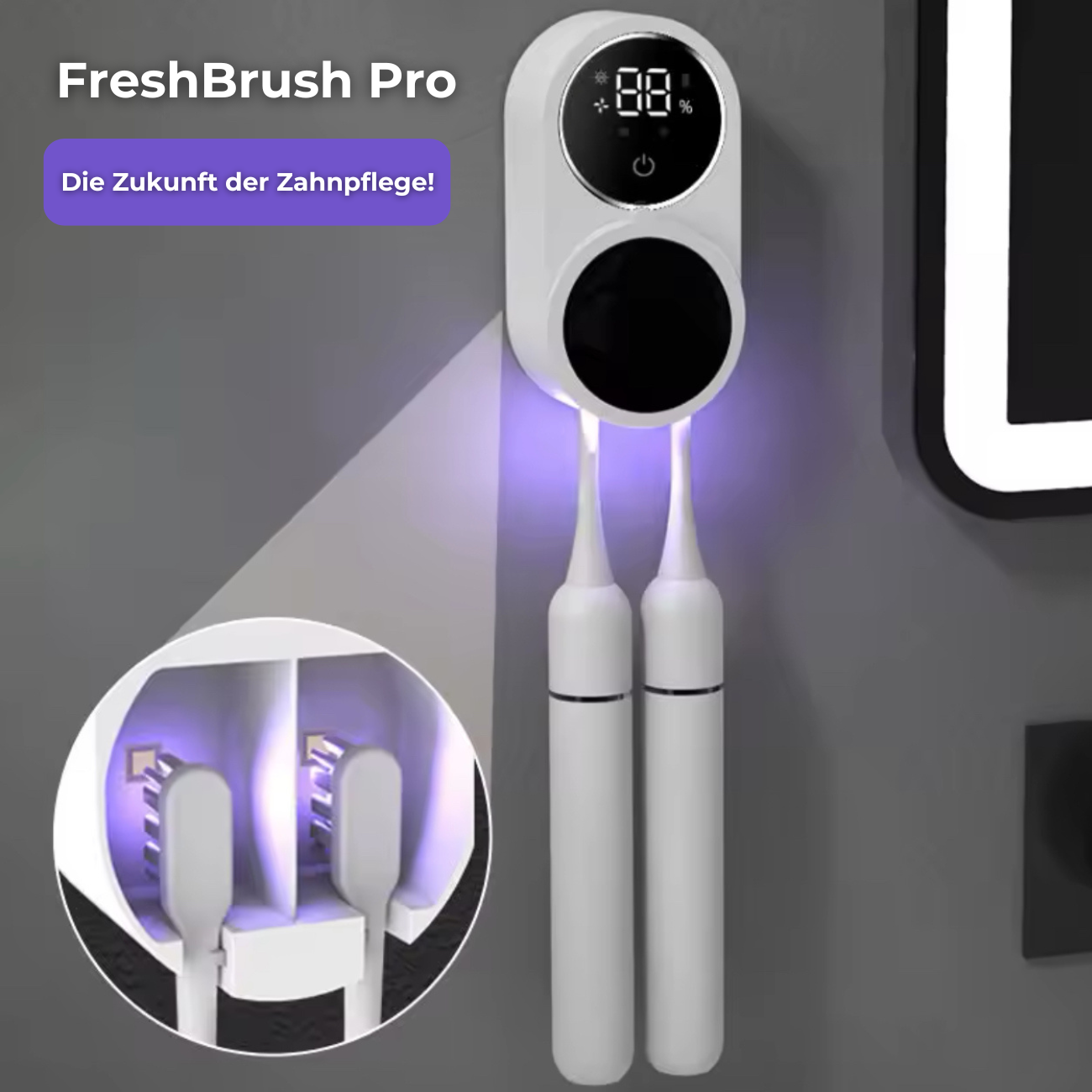 FreshBrush Pro -Saubere Zähne, sauberer Style