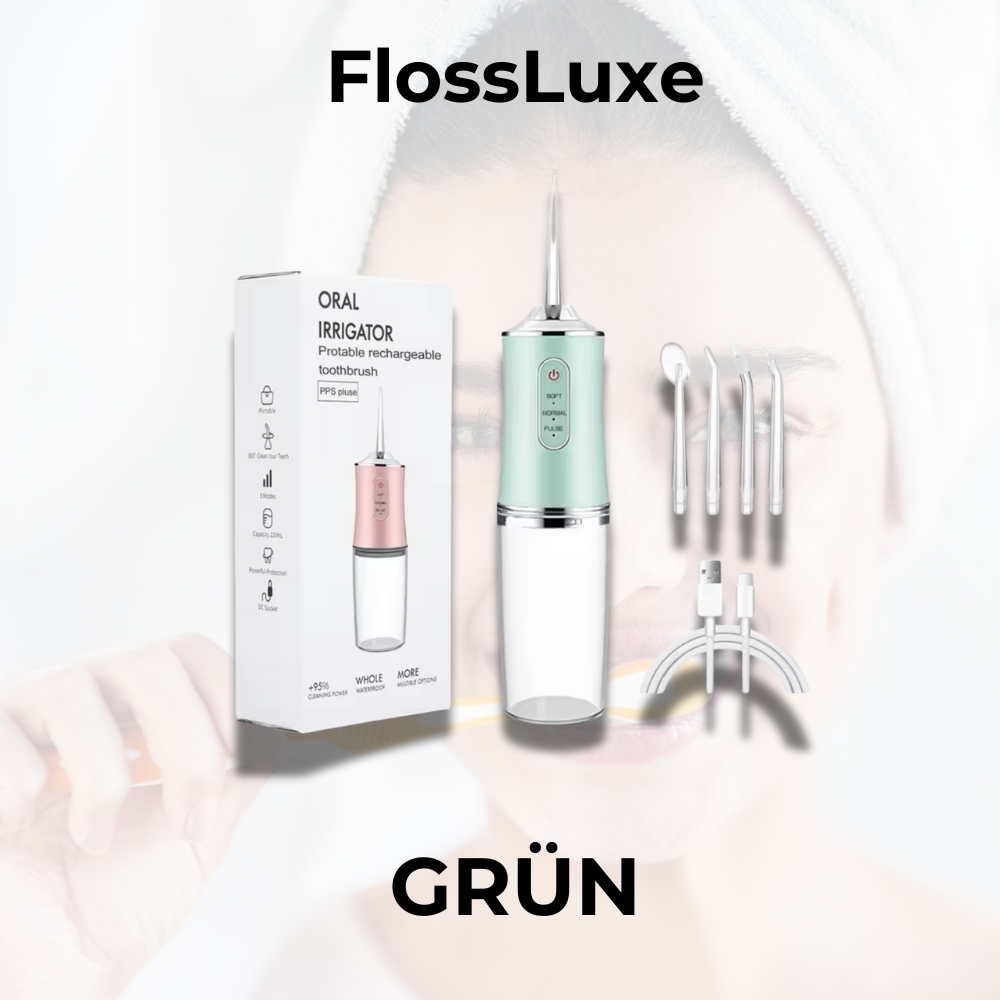 Verwöhne deine Zähne mit FlossLuxe – Die Luxus-Zahnpflege für unterwegs!