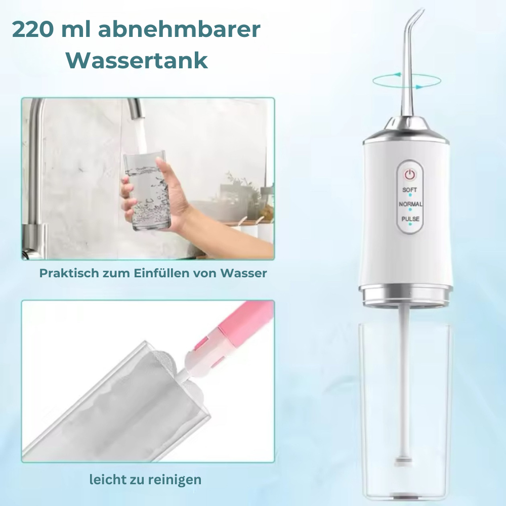 Verwöhne deine Zähne mit FlossLuxe – Die Luxus-Zahnpflege für unterwegs!