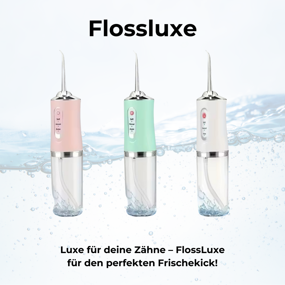Verwöhne deine Zähne mit FlossLuxe – Die Luxus-Zahnpflege für unterwegs!