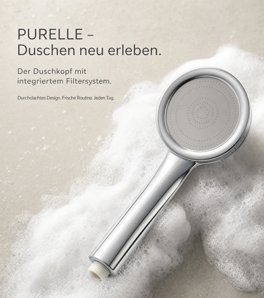 PURELLE- Duschkopf mit Filter